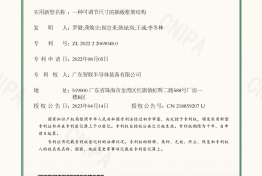 一种可调节尺寸的插板框架结构-实用新型证书-2022220690480