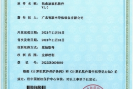 托盘放板机软件V1.0 2022SR0606869